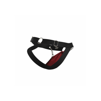 Mob - dngeon vermelho jockstrap com correntes tamanho único mob caliente. Pt