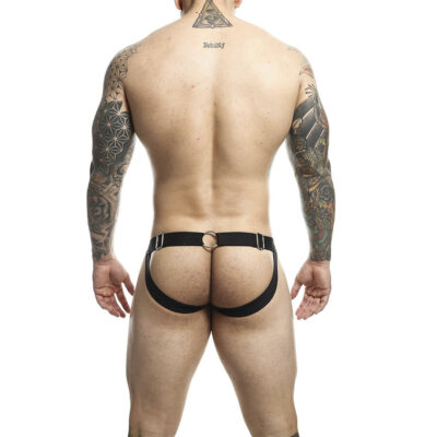 Mob - dngeon vermelho jockstrap com correntes tamanho único mob caliente. Pt