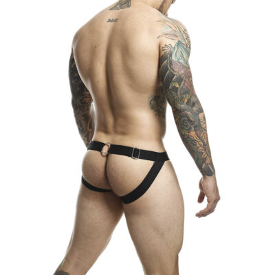 Mob - dngeon vermelho jockstrap com correntes tamanho único mob caliente. Pt