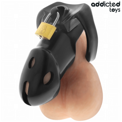 Addicted toys locked - gaiola de pênis den inquebrável 9,8 cm addicted toys locked caliente. Pt