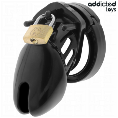 Alternative view of ADDICTED TOYS LOCKED - GAIOLA DE PÊNIS DE OBSIDIANA TAMANHO S