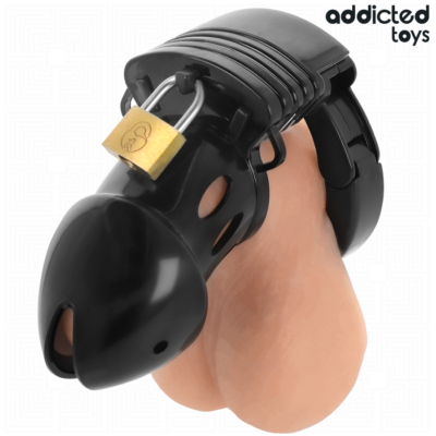 Addicted toys locked - gaiola para pênis chastity dephhs 7,5 cm addicted toys locked caliente. Pt