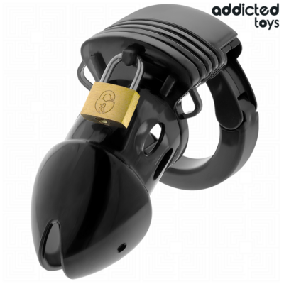 Alternative view of ADDICTED TOYS LOCKED - GAIOLA PARA PÊNIS CHASTITY DEPHHS 7,5 CM