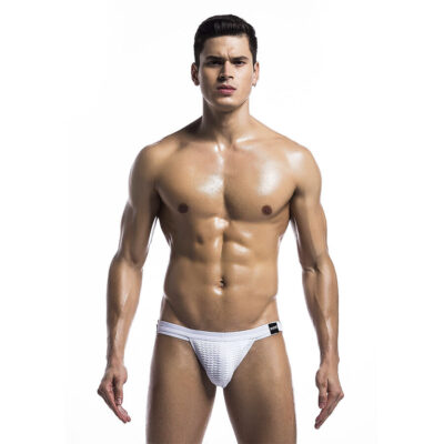 MOB - MAIÔ JOCKSTRAP BRANCO FETICHE TAMANHO XL