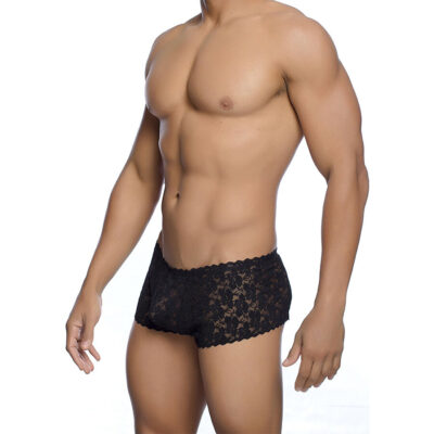 Alternative view of MOB - BOXER DE RENDA PRETA TAMANHO L/XL