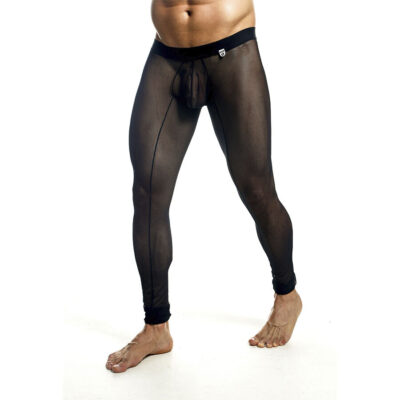 Alternative view of MOB - MEIA-CALÇA PRETA TRANSPARENTE TAMANHO XL