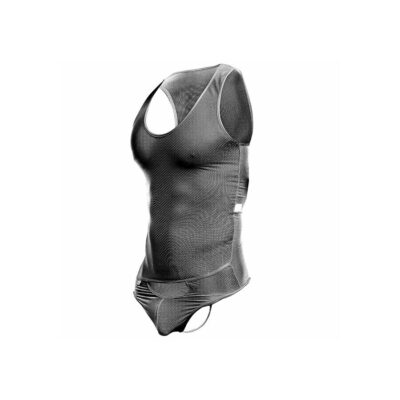 Mob - bodysheer preto transparente tamanho l/xl mob caliente. Pt