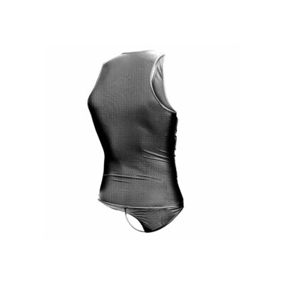 Mob - bodysheer preto transparente tamanho l/xl mob caliente. Pt