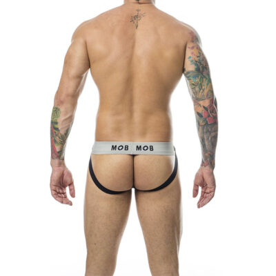 Mob - calça joke branca com listra clássica tamanho xxl mob caliente. Pt