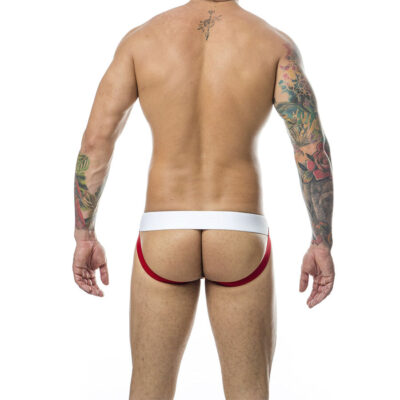 Mob - calça classic jock stripe rainbow tamanho g mob caliente. Pt