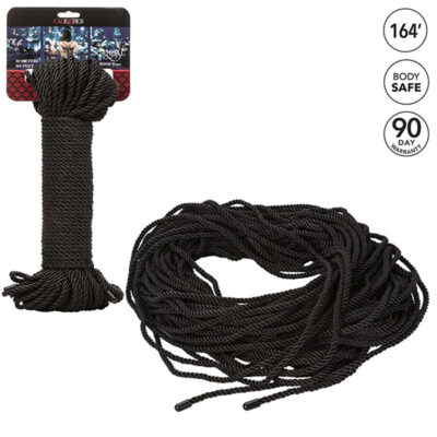 Calexotics - scandal corda bdsm preta 50 m calexotics caliente. Pt