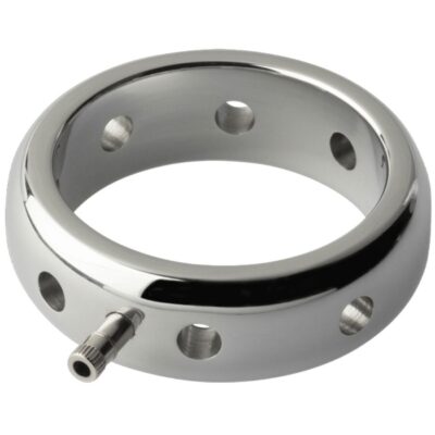 Alternative view of ELECTRASTIM - ANEL PENIANO ELETROMAGNÉTICO DE METAL PRESTIGE 38 MM