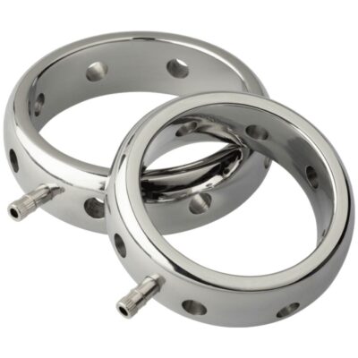 ELECTRASTIM - ANEL ELETROMAGNÉTICO DE METAL PRESTIGE PARA PÊNIS 46 MM