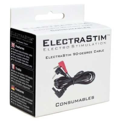 Electrastim - cabos estimuladores de 90 graus electrastim caliente. Pt