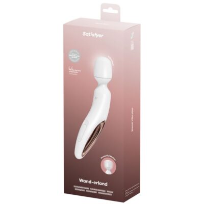 SATISFYER - WAND ERLAND MASSAGEADOR VIBRATÓRIO BRANCO 10 Satisfyer - wand erland massageador vibratório branco satisfyer wand caliente. Pt