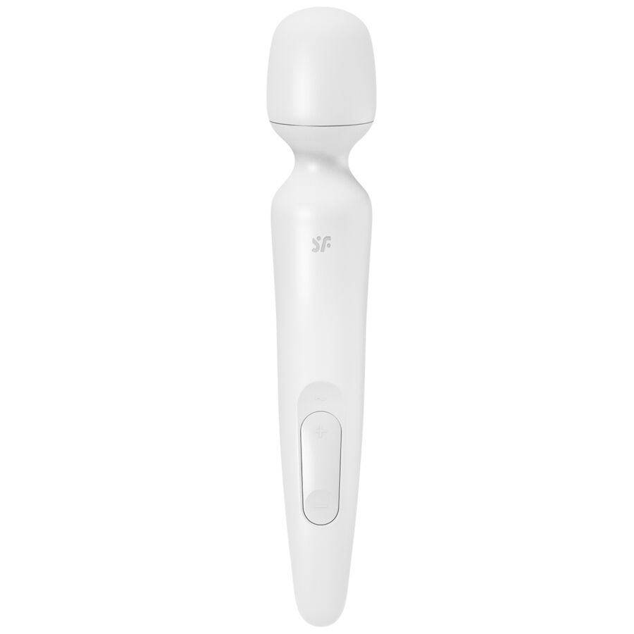 SATISFYER - WAND ERLAND MASSAGEADOR VIBRATÓRIO BRANCO 1 Satisfyer - wand erland massageador vibratório branco