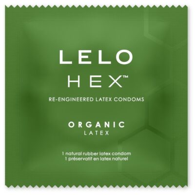 Alternative view of LELO - CAIXA DE PRESERVATIVOS ORGÂNICOS HEX 3 UNIDADES