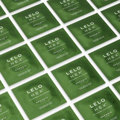 Lelo - caixa de preservativos orgânicos hex 3 unidades lelo caliente. Pt