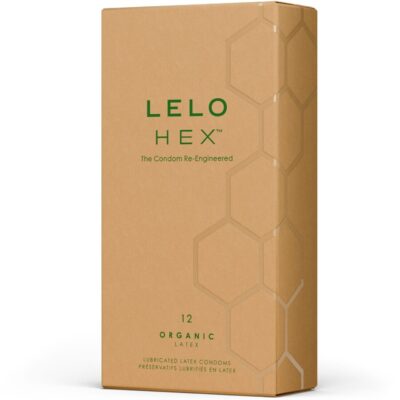 Lelo - caixa de preservativos orgânicos hex 12 unidades lelo caliente. Pt