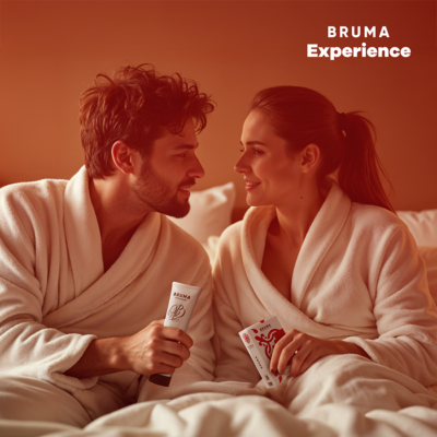 Bruma xperience - kit tentação de morango doce com potencializador de orgasmo bruma caliente. Pt