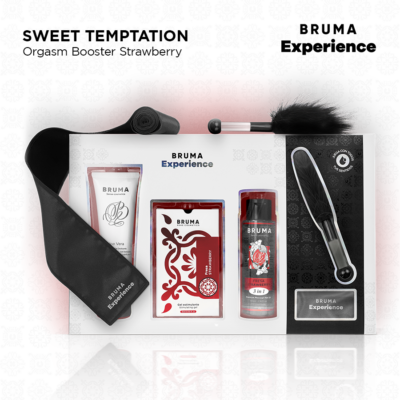 Alternative view of BRUMA XPERIENCE - KIT TENTAÇÃO DE MORANGO DOCE COM POTENCIALIZADOR DE ORGASMO