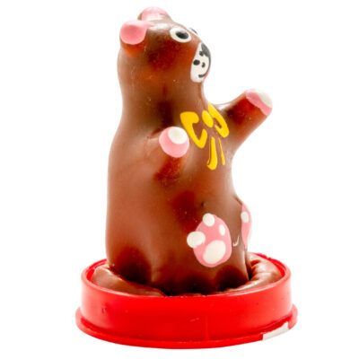 Condomerie - preservativos novidades pintados à mão urso de pelúcia condomerie caliente. Pt
