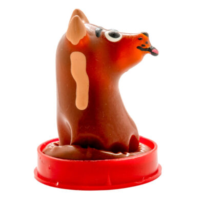 Condomerie - preservativos novidades pintados à mão cão condomerie caliente. Pt