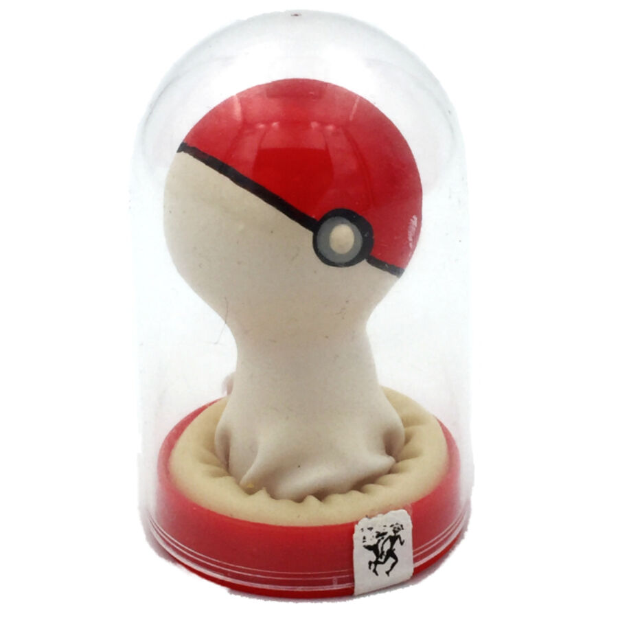 CONDOMERIE - PRESERVATIVOS NOVIDADES PINTADOS À MÃO POKEBALL VERMELHO-BRANCO 1 Condomerie - preservativos novidades pintados à mão pokeball vermelho-branco