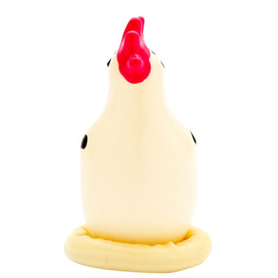 Condomerie - preservativos novidades pintados à mão cocky rooster condomerie caliente. Pt
