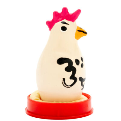 Alternative view of CONDOMERIE - PRESERVATIVOS NOVIDADES PINTADOS À MÃO COCKY ROOSTER