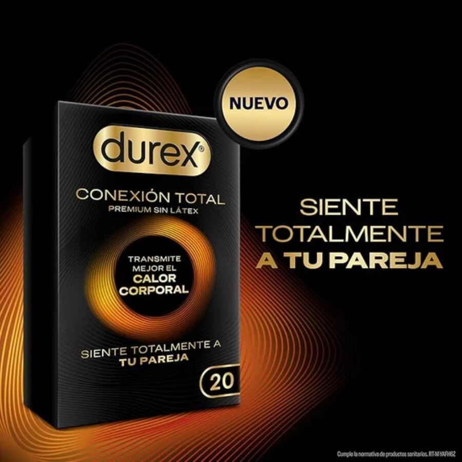 DUREX - TOTAL CONNECTION ULTRA FINE PLUS SEM LÁTEX 20 UNIDADES 2 Durex total connection ultra fine plus sem látex – foto 2