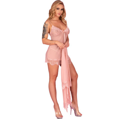 Livco corsetti fashion - hyeona 1710 babydoll + tanga rose xl livco corsetti sets caliente. Pt