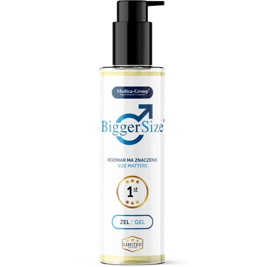 MEDICA GROUP - GEL ÍNTIMO DE TAMANHO MAIOR PARA HOMENS 150 ML 1 Medica group - gel íntimo de tamanho maior para homens 150 ml
