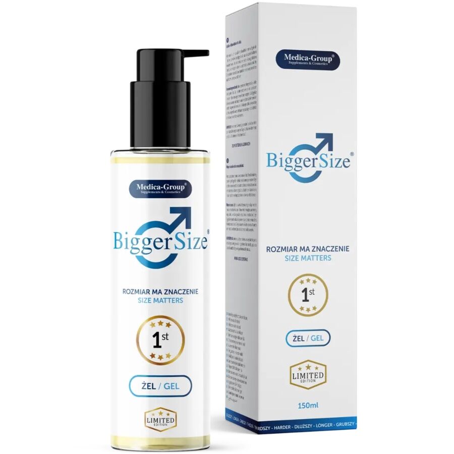 MEDICA GROUP - GEL ÍNTIMO DE TAMANHO MAIOR PARA HOMENS 150 ML 3 Medica group - gel íntimo de tamanho maior para homens 150 ml - image 3