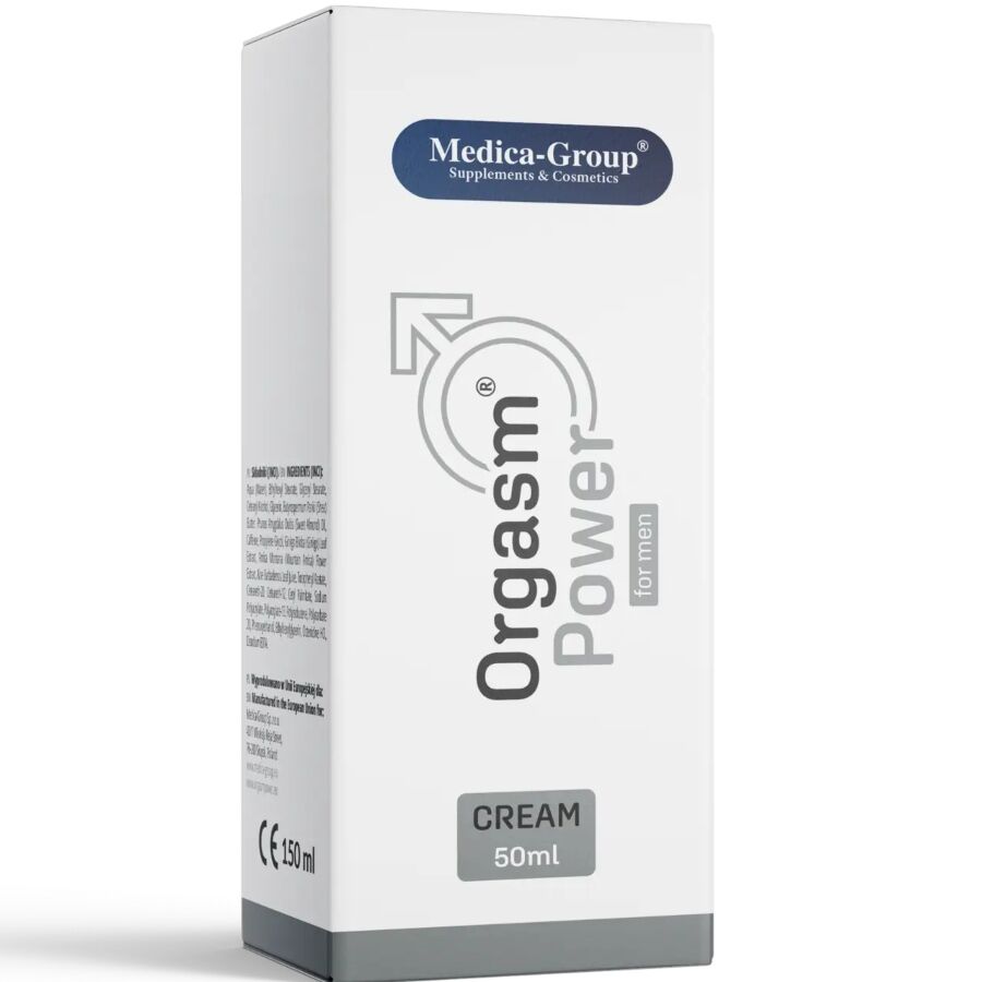 MEDICA GROUP - CREME ÍNTIMO ORGASM POWER PARA HOMENS 50 ML 3 Medica group - creme íntimo orgasm power para homens 50 ml - image 3