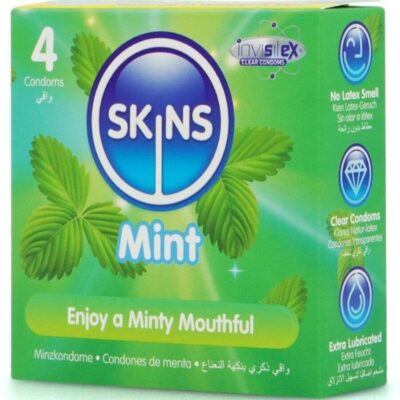 Alternative view of SKINS - PRESERVATIVOS MINT PREMIUM PACOTE 4