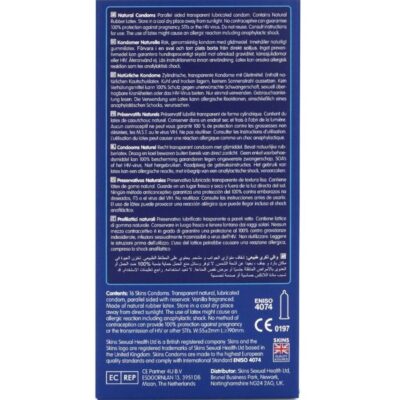 Skins - preservativos naturais premium pacote 16 skins caliente. Pt