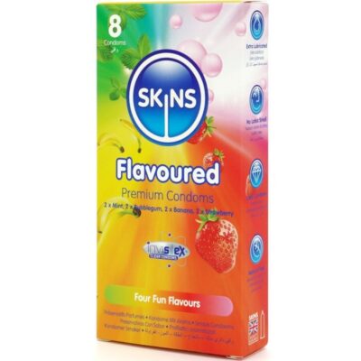 Alternative view of SKINS - PRESERVATIVOS PREMIUM MULTI SABORES PACOTE 8