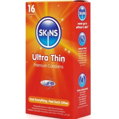 Alternative view of SKINS - PRESERVATIVOS ULTRA FINOS PREMIUM PACOTE COM 16