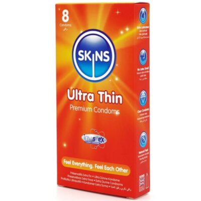 Alternative view of SKINS - PRESERVATIVOS ULTRA FINOS PREMIUM PACOTE COM 8