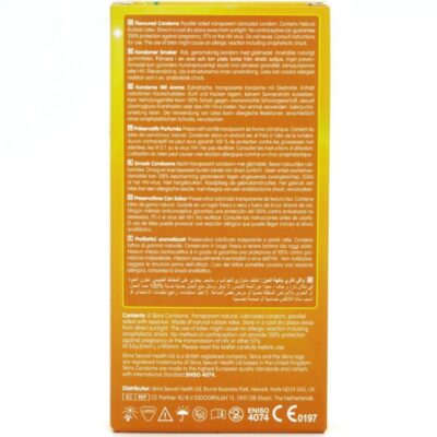Skins - preservativos banana premium pacote com 8 skins caliente. Pt