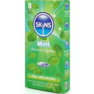 Alternative view of SKINS - PRESERVATIVOS MINT PREMIUM PACOTE COM 8