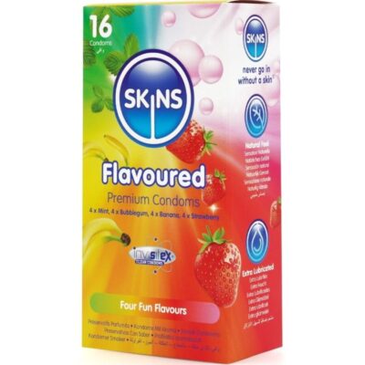 Alternative view of SKINS - PRESERVATIVOS PREMIUM MULTI SABORES PACOTE COM 16