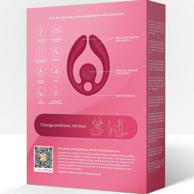 Snail vibe - gizi duo estimulador de casais com controle remoto burgundy snail vibe caliente. Pt