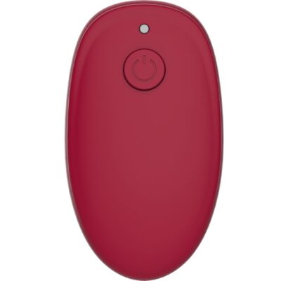 Snail vibe - gizi duo estimulador de casais com controle remoto burgundy snail vibe caliente. Pt