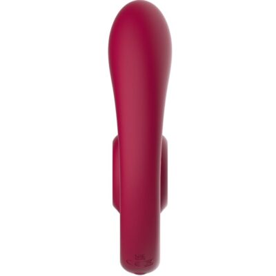 Snail vibe - gizi duo estimulador de casais com controle remoto burgundy snail vibe caliente. Pt