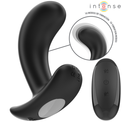 Alternative view of INTENSE - CHANDLER ANAL PLUG 10 VIBRAÇÕES PRETO CONTROLE REMOTO