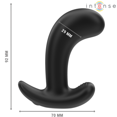 INTENSE - CHANDLER ANAL PLUG 10 VIBRAÇÕES PRETO CONTROLE REMOTO 9 Embalagem: caixa intense anal toys caliente. Pt