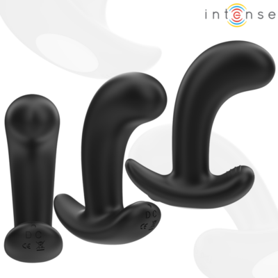INTENSE - CHANDLER ANAL PLUG 10 VIBRAÇÕES PRETO CONTROLE REMOTO 10 Embalagem: caixa intense anal toys caliente. Pt