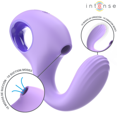 Alternative view of INTENSE - VIBRADOR E ESTIMULADOR BAXTER VIOLET